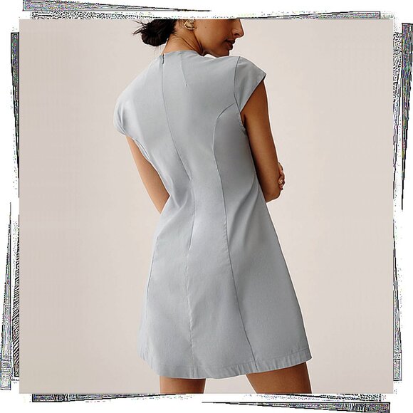 Anthropologie Light Blue Dress - Picture 3 of 3